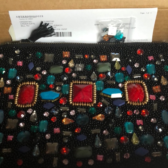 NWT Anthropologie Clutch - Picture 6 of 6